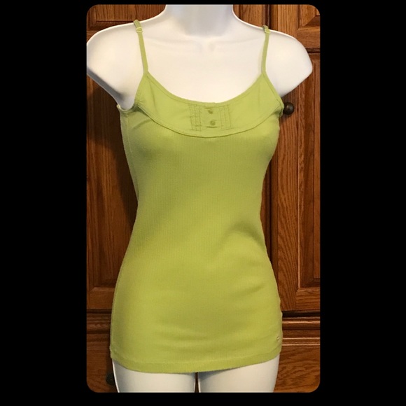 Gorgeous Tank Top Abercrombie Large Green - Picture 1 of 3